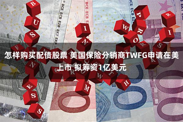 怎样购买配债股票 美国保险分销商TWFG申请在美上市 拟筹资1亿美元